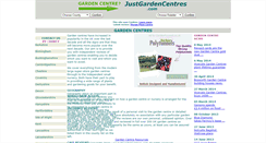 Desktop Screenshot of justgardencentres.com